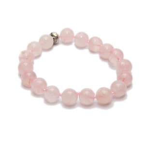 Rose Quartz round band