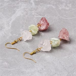 Healing Quartz Dangling Earrings